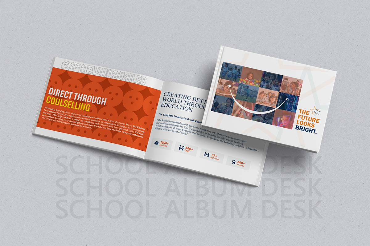 The Radiant International School branding image